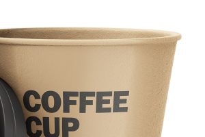 موکاپ لیوان قهوه (مقوایی) لایه باز
