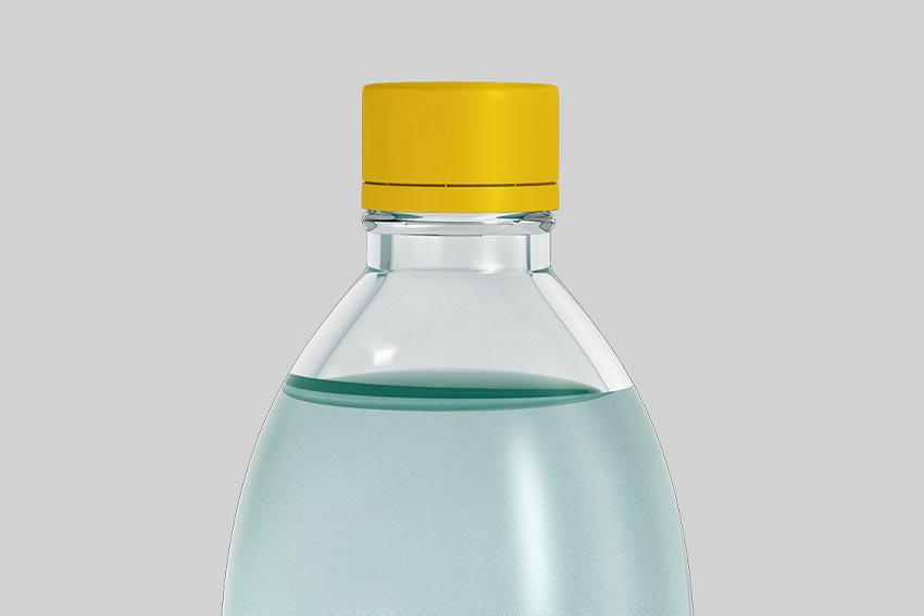موکاپ رایگان بطری پلاستکی لایه باز