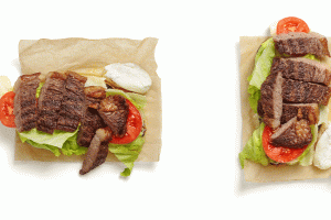مجموعه گوشت و همبرگر لایه باز
