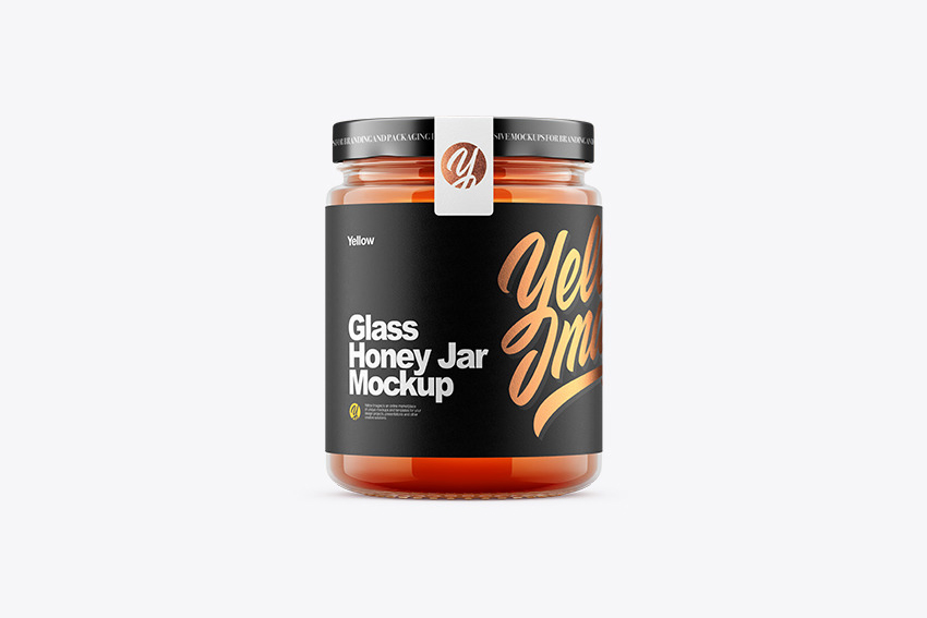 موکاپ شیشه عسل