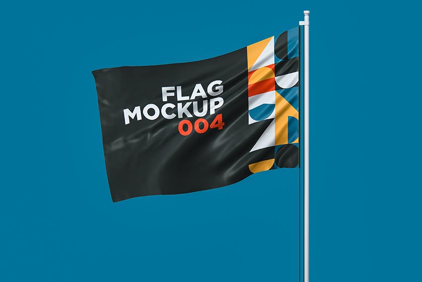 موکاپ پرچم (۳ عدد)