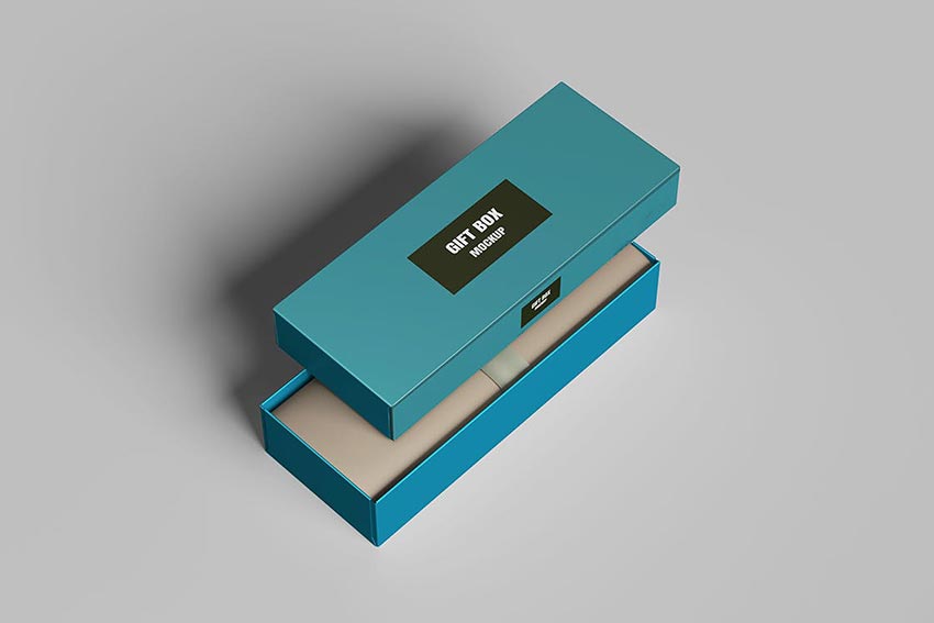 موکاپ جعبه مقوایی (۴ فایل) لایه باز