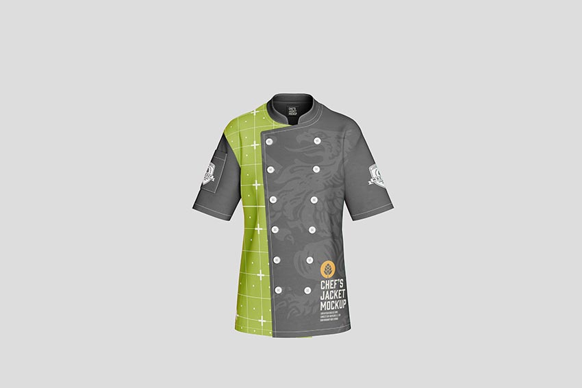 موکاپ لباس سرآشپز (۴ فایل)